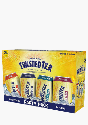 Twisted Tea Variety Pack - 24x355ML